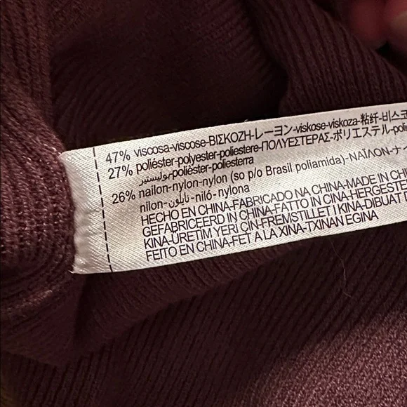 ZARA Asymmetric cape. Small. Turtleneck. - Picture 5 of 8